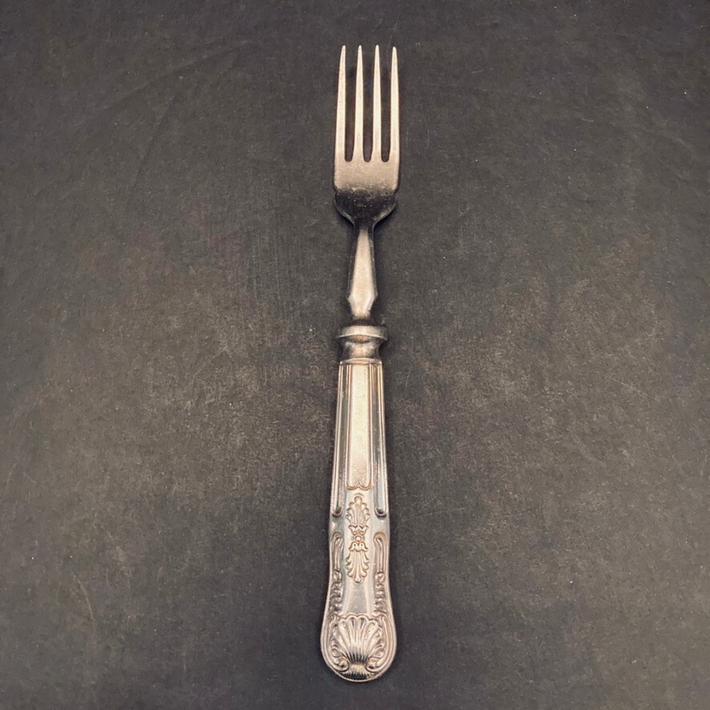 Mappin & Webb Silverplate Fish Fork The Kings Pattern‎ 7.5" Circa 1928